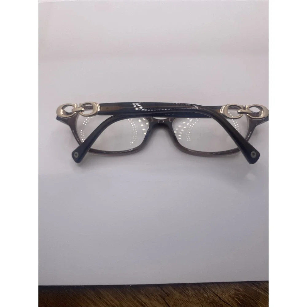 Coach Eyeglasses Women FRAMES ONLY HC 6017 Vanessa 52-15-135 Brown 415